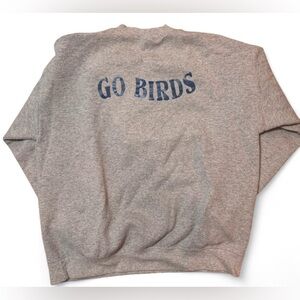 GO BIRDS Gray Crewneck Sweater